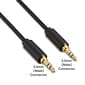 NXT Technologies™ 4 ft. 3.5mm to 3.5mm Audio Cable, Male-Male, Black (NX60468)