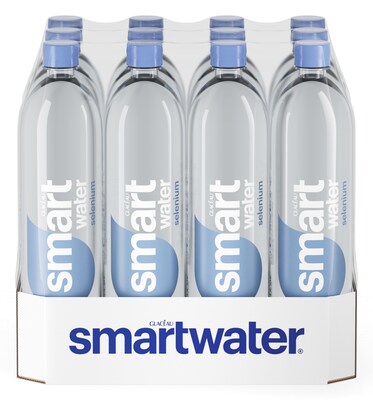 Smartwater Antioxidant Water, 33.8 oz., 12/Carton (155971)