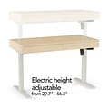 Union & Scale™ Essentials 48W Adjustable Standing Desk, Natural (UN60416-CC)