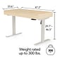 Union & Scale™ Essentials 48"W Adjustable Standing Desk, Natural (UN60416-CC)