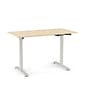 Union & Scale™ Essentials 48"W Electric Rectangular Adjustable Standing Desk, Natural (UN60415-CC)