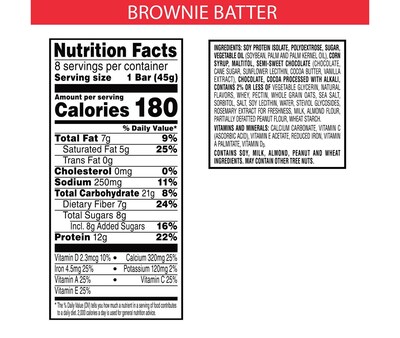 Special K Brownie Batter Protein Bar, 1.59 oz., 8 Bars/Box (KEE29187)