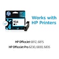 HP 934 Black Standard Yield Ink Cartridge   (C2P19AN#140)