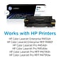 HP 414X Cyan High Yield Toner Cartridge (W2021X),  print up to 6000 pages