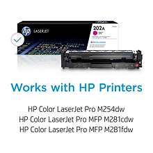 HP 202A Magenta Standard Yield Toner Cartridge   (CF503A)