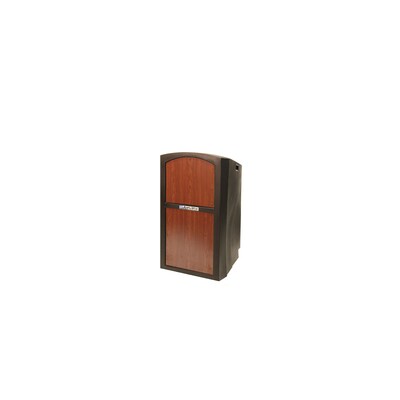 AmpliVox® Pinnacle Non-Sound Full Height Lectern;  SN3250, Select Cherry