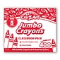 Cra-Z-Art Jumbo Crayon Classroom Pack, Assorted Colors, 400/Pack (CZA740051)