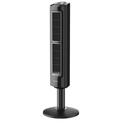 Lasko® 38 Oscillating Tower Fan with Remote Control, Black (T38301)