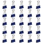 JAM Paper Colored Small Binder Clips, 3/8" Capacity, Purple, 25/Pack (334BCPU)