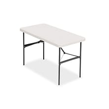 Quill Brand® Folding Table, 48L x 24W, Gray Granite (79203/54406)