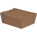 Dixie Paperboard Food Box, 3.5 x 6.75 x 5.44, Brown, 300/Carton