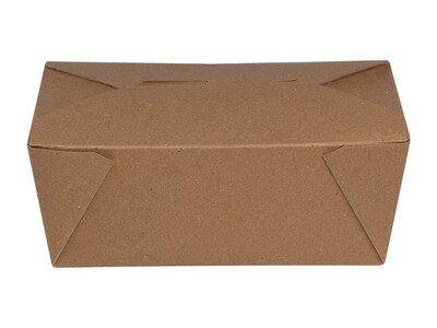 Dixie Paperboard Food Box, 3.5 x 6.75 x 5.44, Brown, 300/Carton