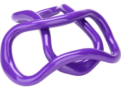Mind Reader Yoga Pilates Ring, Purple, 2/Pack (2YORING-PUR)
