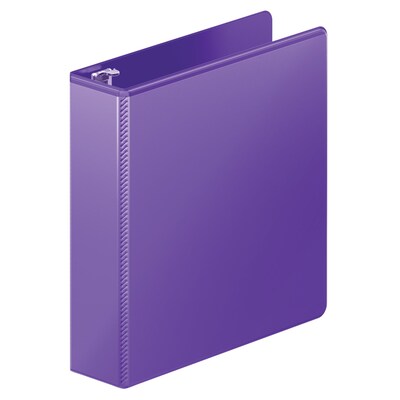 Wilson Jones Standard 2 3-Ring View Binders, Purple (WLJ36344267)