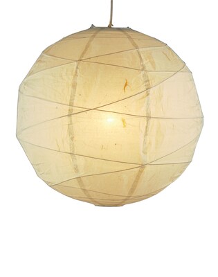 Adesso® Orb 1-Light Incandescant Medium Pendant Lamp, Natural (4161-12)