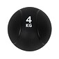 Mind Reader Black Medicine Ball, 8.8 lbs. (MEDBALL4KG-BLK)