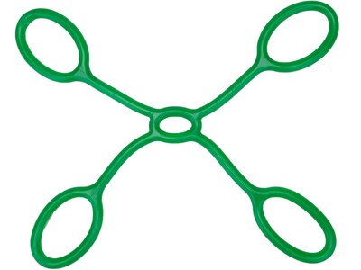 Mind Reader Green X-Shaped Chest Expander, 13.5 (XCHEX-GRN)