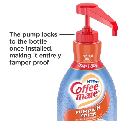 Nestle Coffee mate Pumpkin Spice Coffee Creamer, 1.5 Liter (NES31460)
