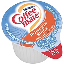 Coffee mate Pumpkin Spice Coffee Creamer, 50/Box (NES75520)