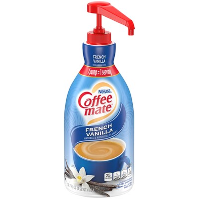 Coffee-mate French Vanilla Liquid Creamer, 50.7 Oz. (77911)