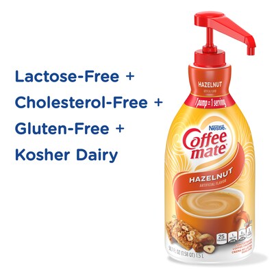 Coffee-mate Hazelnut Liquid Creamer, 50.7 oz. (NES47862)