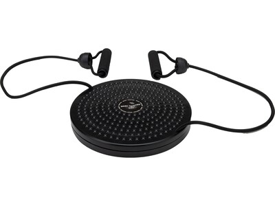 Mind Reader Black Twisting Balance Disk, 10 (BALWHEEL-BLK)