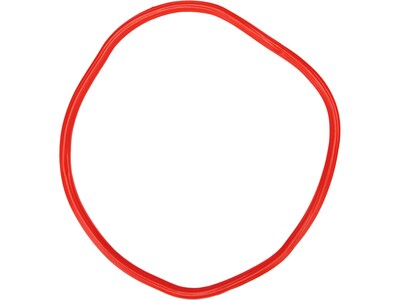 Mind Reader Red O-Shaped Chest Expander, 18 (OCHEX-RED)
