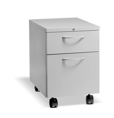 HON Flagship 2-Drawer Mobile Pedestal, Platinum (HON15923ALLOFT)