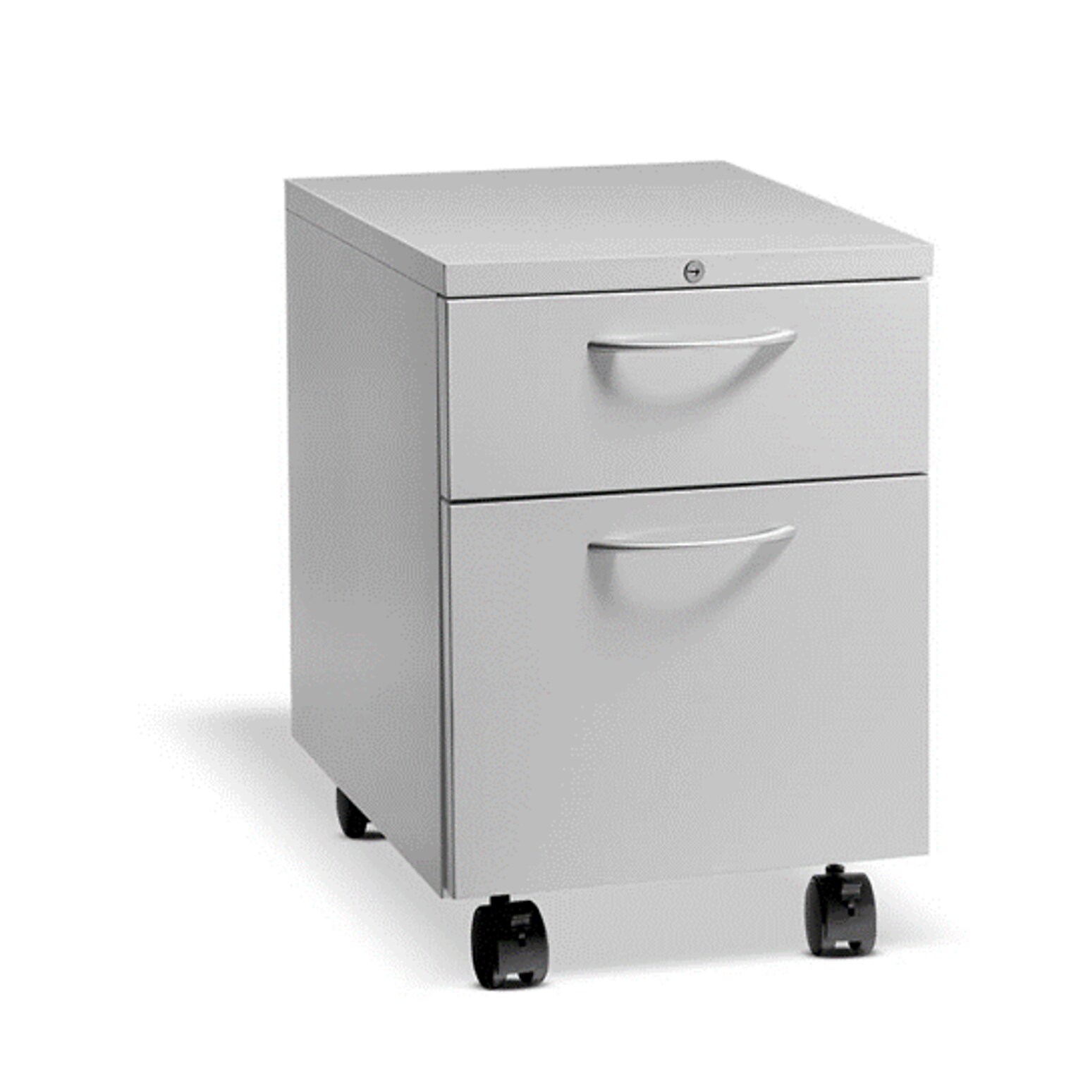 HON Flagship 2-Drawer Mobile Pedestal, Platinum (HON15923ALLOFT)