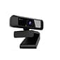 J5create Create 2 USB 360° Rotation & 1080P HD Webcam, 2 Megapixels, Black (JVCU100)