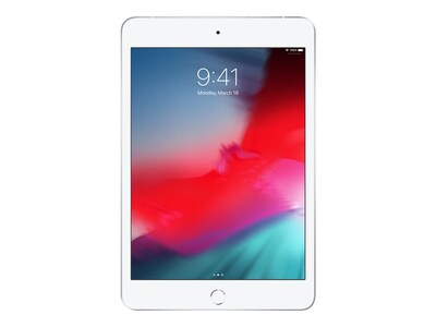 Apple iPad mini 5 7.9 Tablet, Cellular + WiFi, 256GB, Silver (MUXN2LL/A)