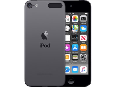 Apple iPod Touch, 7th Generation, WiFi, 32GB, Space Gray (MVHW2LL/A)