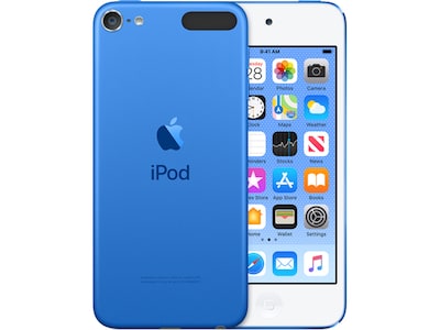 Apple iPod Touch, 7th Generation, WiFi, 128GB, Blue (MVJ32LL/A)