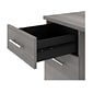 Bush Furniture Somerset 72"W Office Desk with Drawers and Hutch, Platinum Gray (SET018PG)