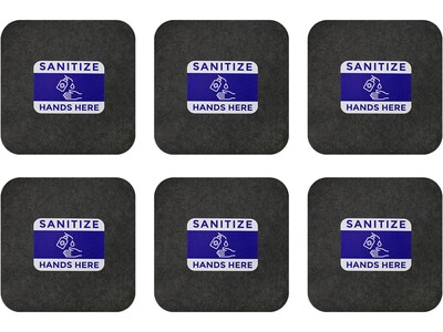 M+A Matting Sure Stride Impressions Indoor Mat, 17" x 17" Case of 6 (3074867-442801717907)