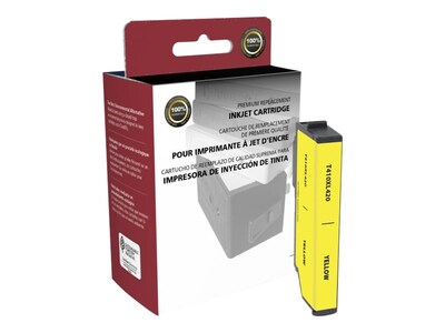 Clover Imaging Group Remanufactured Yellow High Yield Ink Cartridge Replacement for Epson T410XL (T4