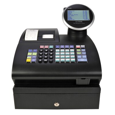 Royal Consumer Alpha ROY69163Y 7000ml Cash Register, Black