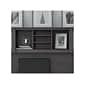 Bush Furniture Somerset 72"W Desktop Hutch, Storm Gray (WC81511)