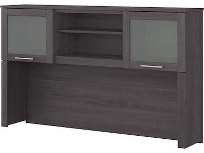 Bush Furniture Somerset 60W Desktop Hutch, Storm Gray (WC81531)