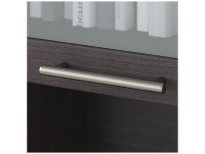 Bush Furniture Somerset 60"W Desktop Hutch, Storm Gray (WC81531)