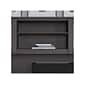 Bush Furniture Somerset 60"W Desktop Hutch, Storm Gray (WC81531)