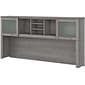 Bush Furniture Somerset 72"W Desktop Hutch, Platinum Gray (WC81211)