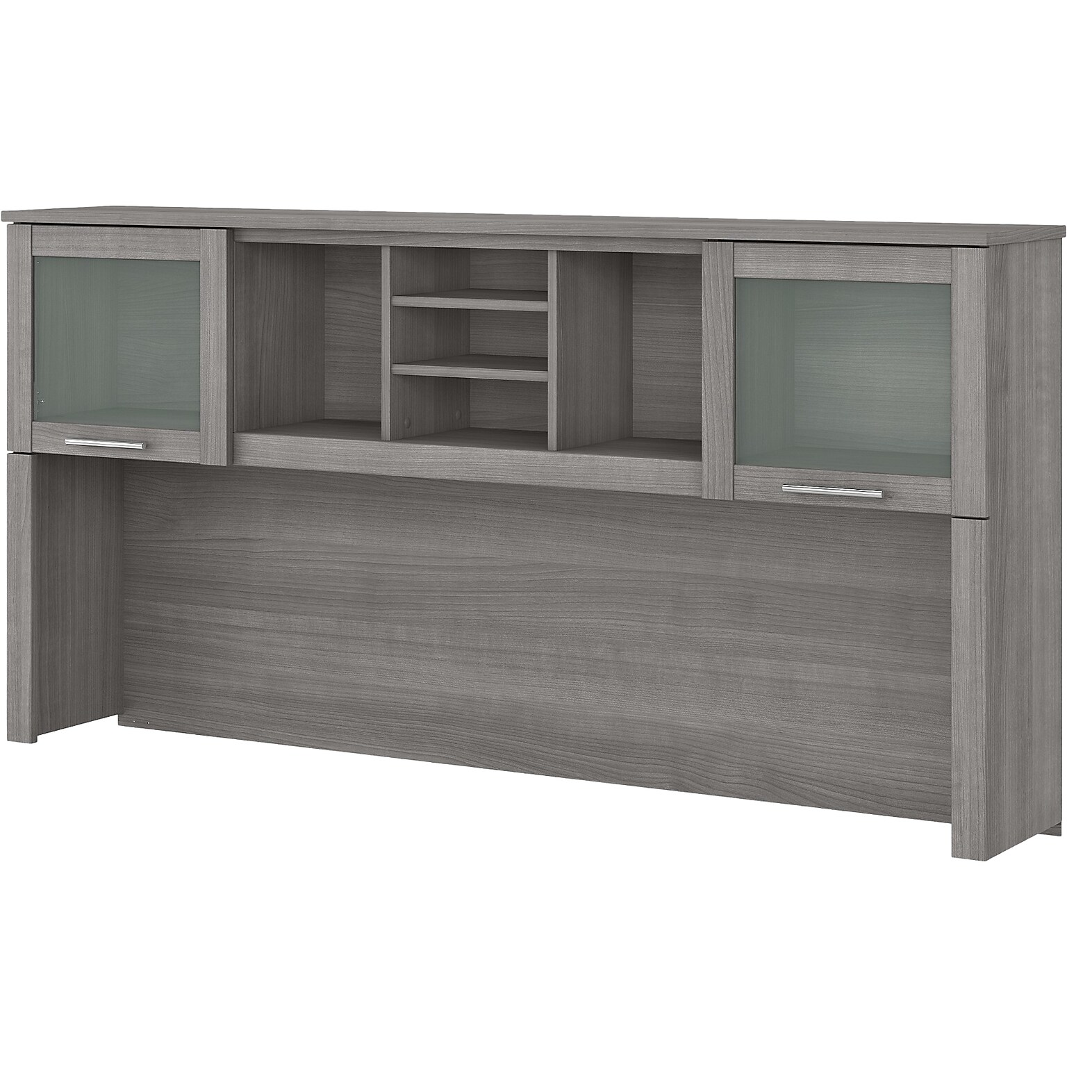 Bush Furniture Somerset 72 W Desktop Hutch, Platinum Gray (WC81211)