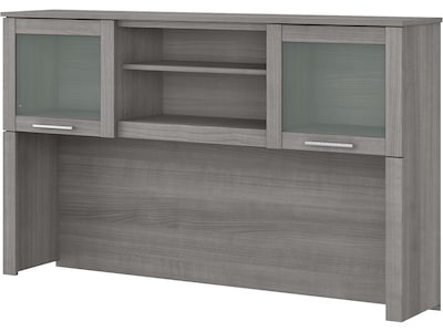 Bush Furniture Somerset 60W Desktop Hutch, Platinum Gray (WC81231)