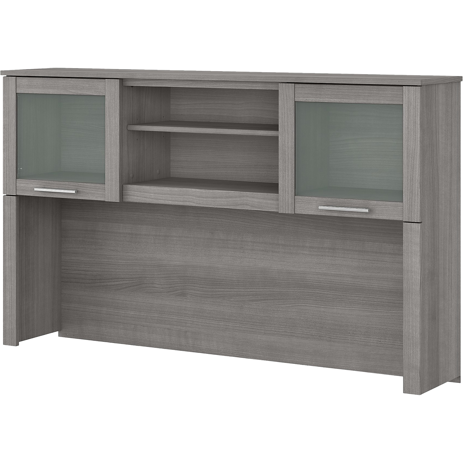 Bush Furniture Somerset 60W Desktop Hutch, Platinum Gray (WC81231)