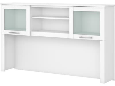 Bush Furniture Somerset 60W Desktop Hutch, White (WC81931)