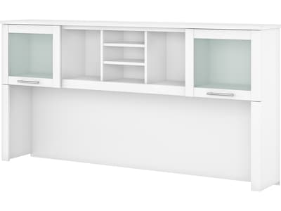 Bush Furniture Somerset 72W Desktop Hutch, White (WC81911)