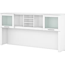 Bush Furniture Somerset 72W Desktop Hutch, White (WC81911)