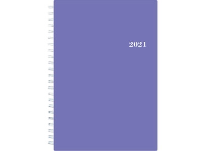 2021 Blue Sky 5 x 8 Planner, Reflections, Purple (117912-21)