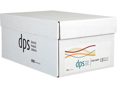 Diversity Products Solutions by Staples 8.5" x 11" Multipurpose Paper, 20 Lbs., 92 Brightness, 750/Ream, 6 Reams/Carton